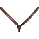 Bc621 - Brown Vintage Studded Breast Collar Tack