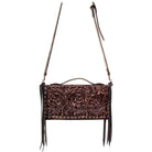 Fc01 - Tularosa Brown Vintage Folding Clutch Handbag