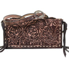 Fc01 - Tularosa Brown Vintage Folding Clutch Handbag