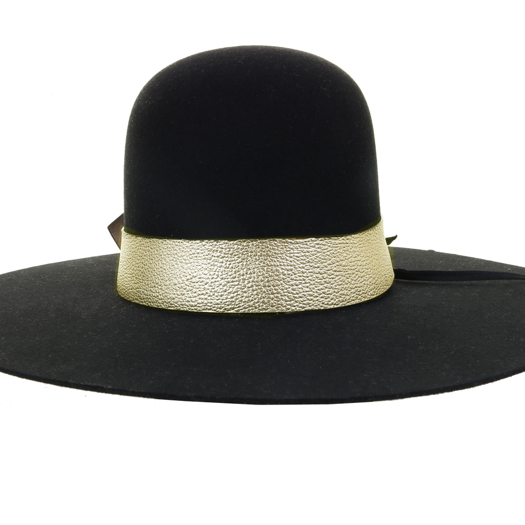 HATB33 - Gold Lined Hat Band