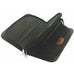 Co144 - Brown Vintage Painted Feather Clutch Organizer Handbag
