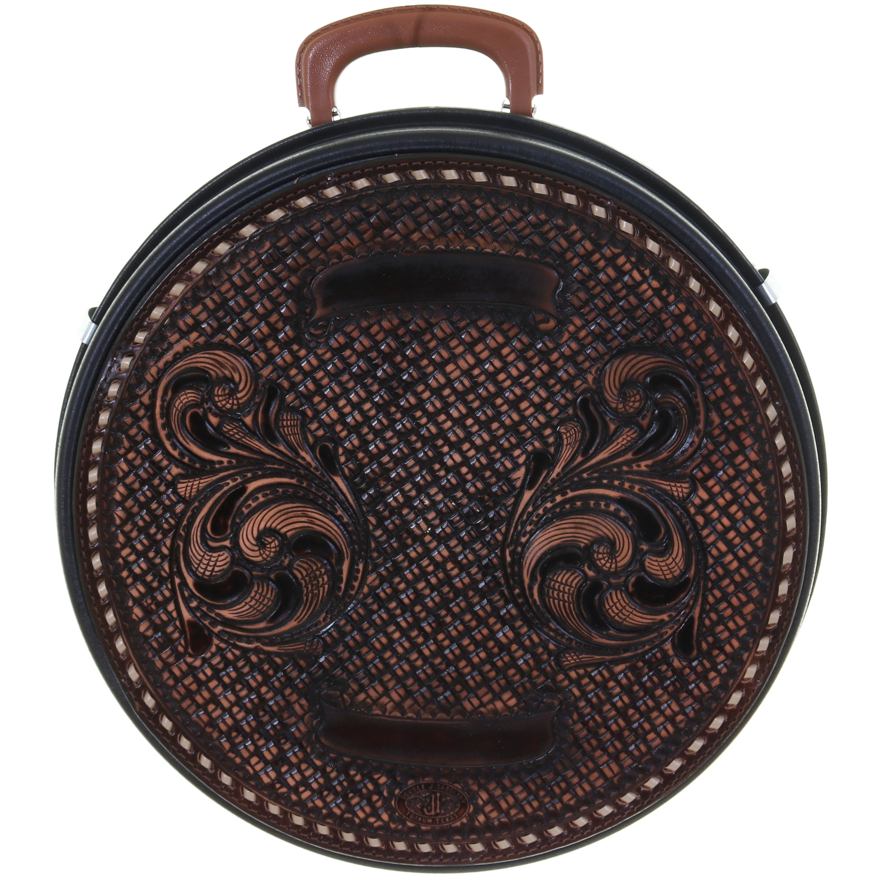 RC40 - Hand Tooled Rope Cans - Double J Saddlery