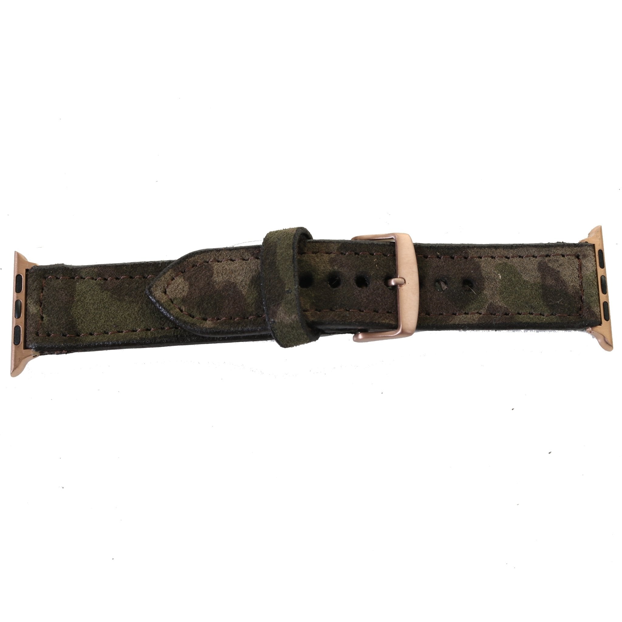 AWB11 - Camo Suede Apple Watch Band - Double J Saddlery