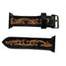 AWB22 - Floral Tooled Watch Band - Double J Saddlery