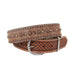 B1189 - Roan Hair Studded and Whip Stitched Belt - Double J Saddlery