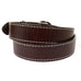 B1191 - Brown Leather Belt - Double J Saddlery