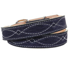 B1198D - Navy Suede Belt - Double J Saddlery