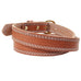 B1218 - Harness Leather Stitched Belt - Double J Saddlery