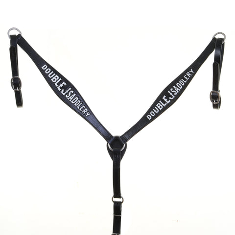 BC1119 - Black Double J Saddlery Breast Collar - Double J Saddlery