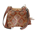 BP10 - Burnt Aztec convertible handbag - Double J Saddlery