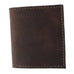 CCH02 - Chocolate Pull-Up Credit Card Holder - Double J Saddlery
