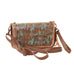 CO221 - Copper Turquoise Patina Clutch Organizer - Double J Saddlery