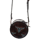 CRT09 - Turquoise Longhorn Circle Tote - Double J Saddlery