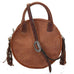 CRTL11 - Sotto Western Tool Cognac Circle Tote - Double J Saddlery