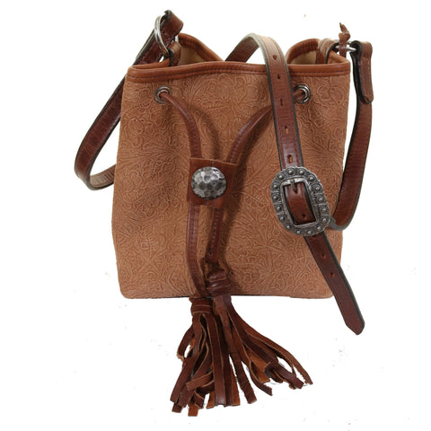 DP14 - Sotto Western Drawstring Pouch Purse - Double J Saddlery
