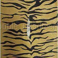 Gold/Black Zebra Stingray Leather - Double J Saddlery