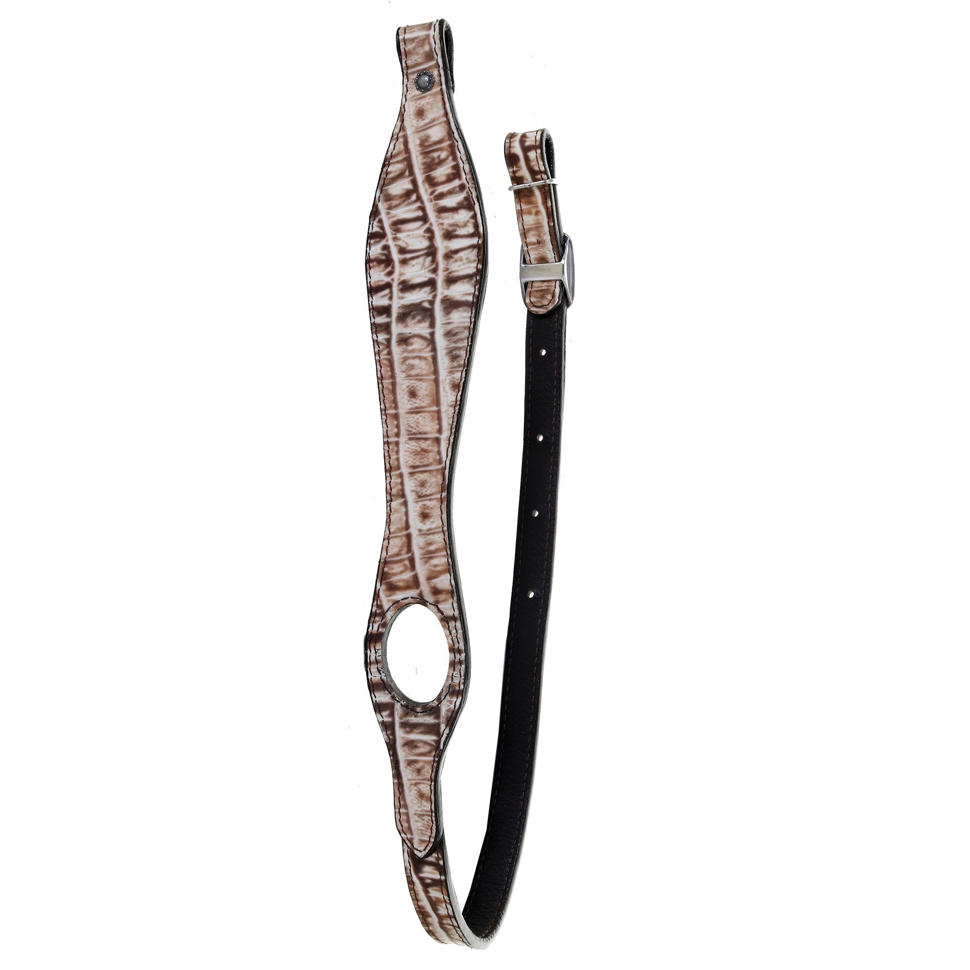 GS16A - Desert Storm Gator Print Gun Sling - Double J Saddlery