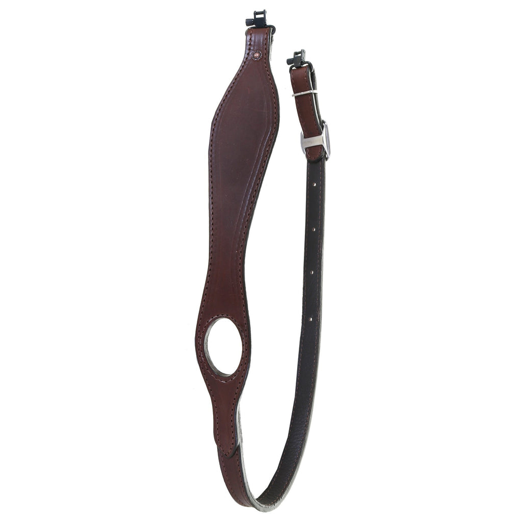 GS24 - Brown Leather Gun Sling - Double J Saddlery