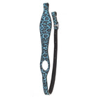 GS29K - Cheetah Turquoise Suede Print Gun Sling - Double J Saddlery