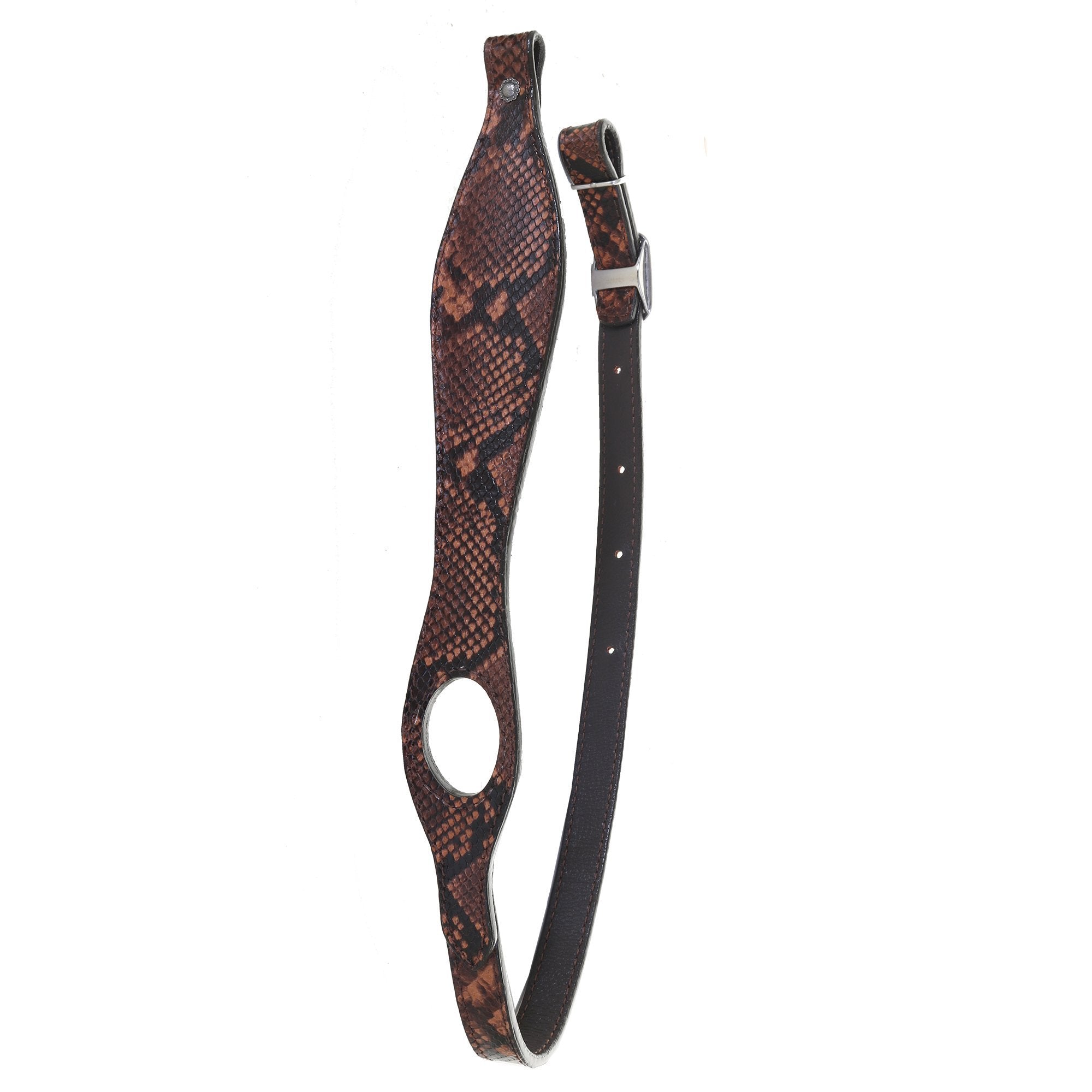 GS29N - Copperhead Snake Print Gun Sling - Double J Saddlery