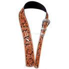 GUITARS01 - Floral Tooled Guitar Strap - Double J Saddlery