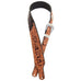 GUITARS26 - Natural Leather and Crocodile Guitar Strap - Double J Saddlery