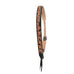 H1220C - Black Floral Split Ear Headstall - Double J Saddlery