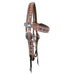 H1231 - Natural Roughout Browband Headstall - Double J Saddlery