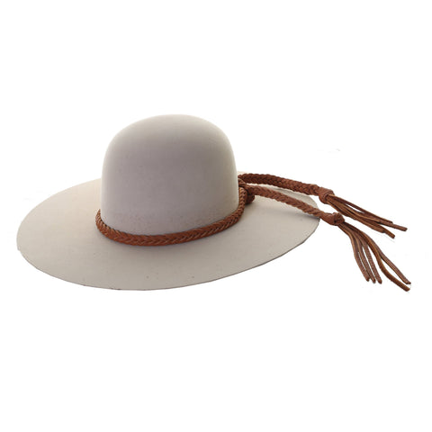 HATB27 - Braided Elk Skin Hat Band - Double J Saddlery