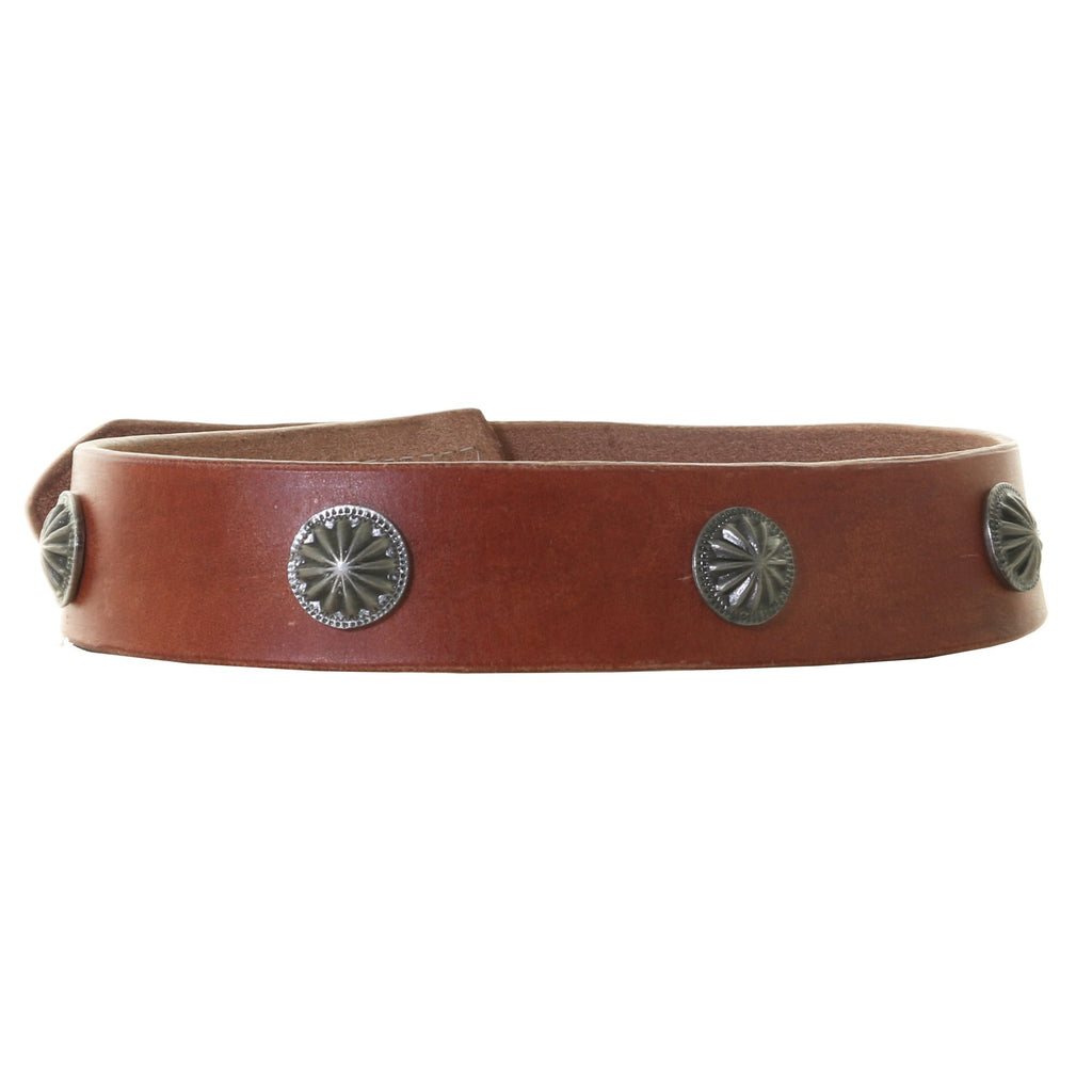 Leather Hat Bands, Dakota / Leather Cord Band / Small