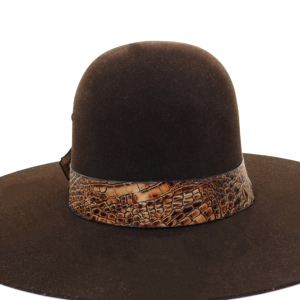 HATB44 - Savannah Hornback Hat Band - Double J Saddlery