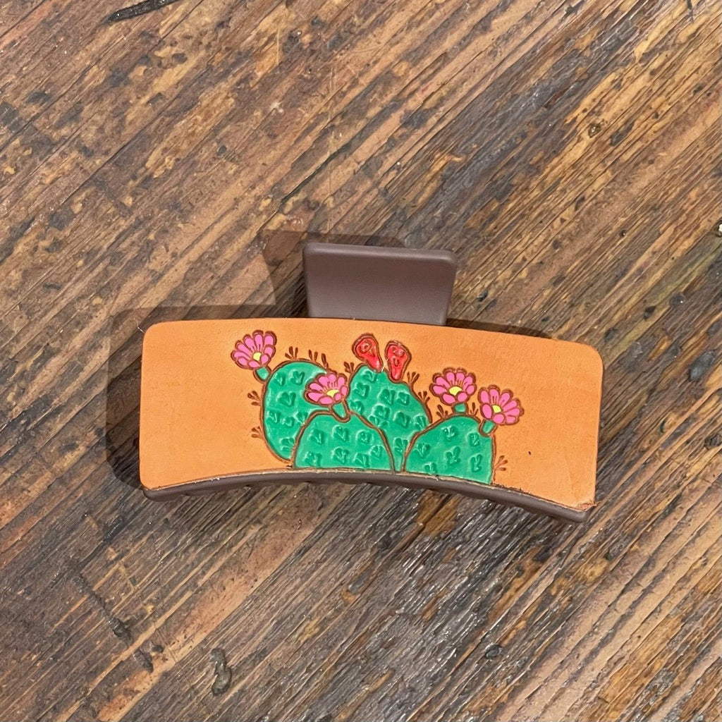 HC20 - Prickly Pear Hair Clip - Double J Saddlery