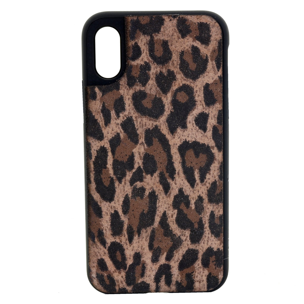 HPC76 - Cheetah Tan Suede Print iPhone Case - Double J Saddlery