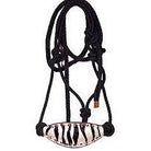 HRH15 - Zebra Hair Crystal Halter - Double J Saddlery