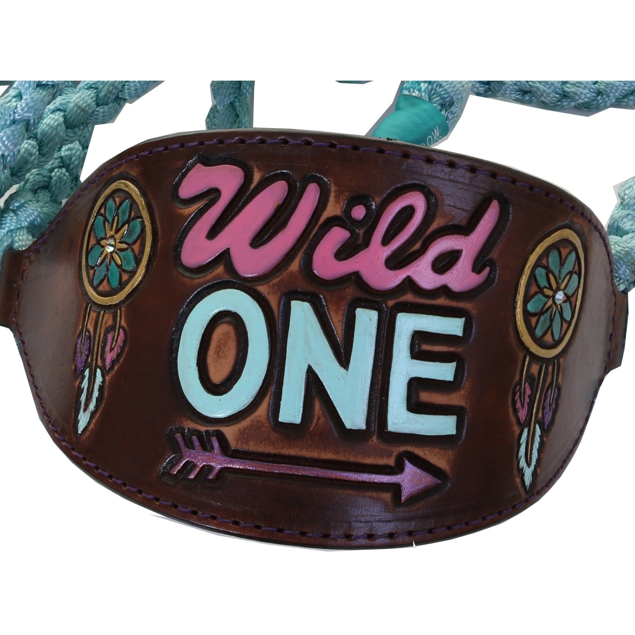 HRH48 - Wild One Halter - Double J Saddlery