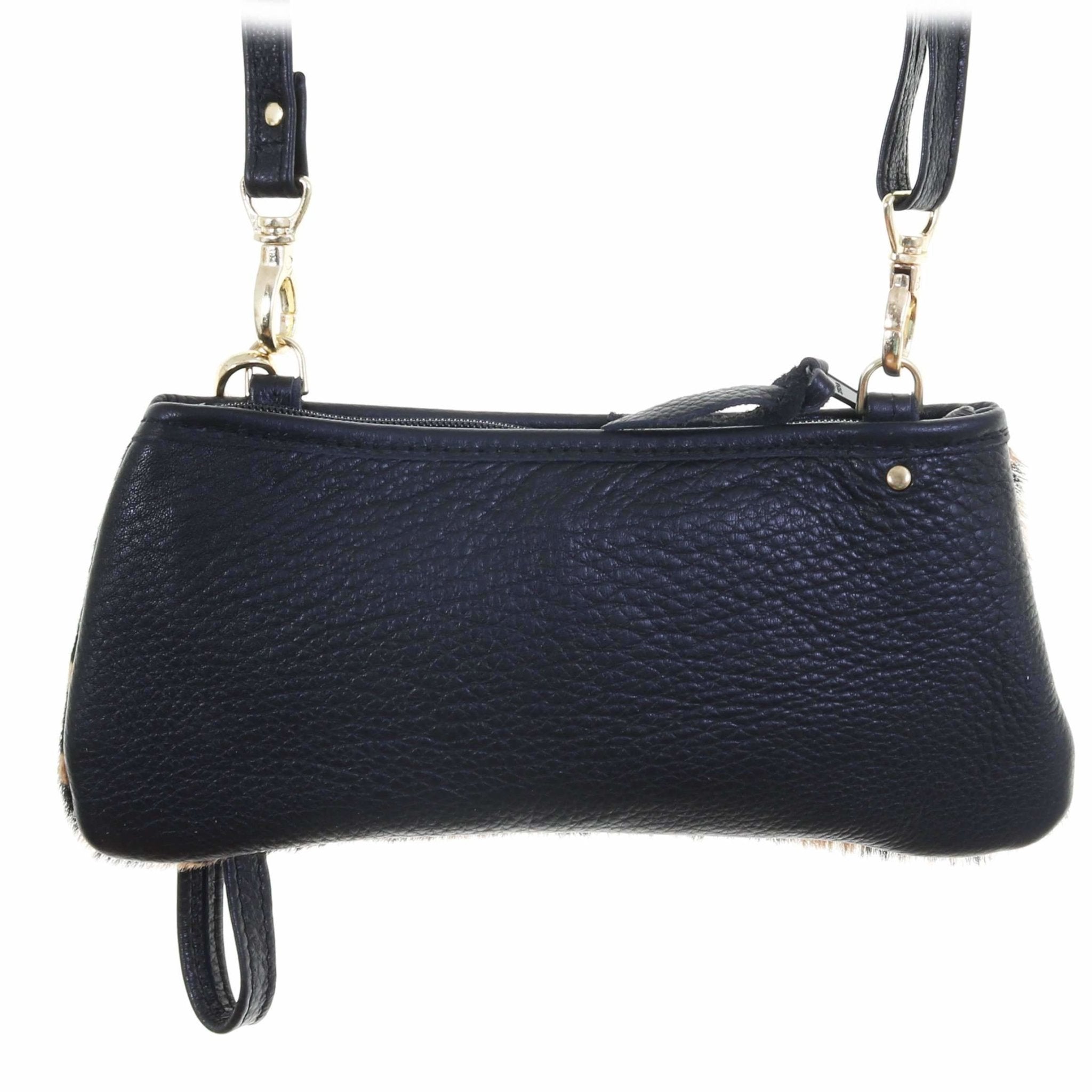 LC72 - Black Jaguar Hair Little Clutch - Double J Saddlery