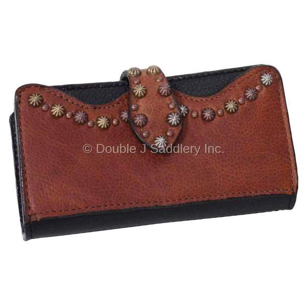 LW159 - Brandy Pull-Up Ladies Wallet - Double J Saddlery