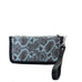 LZW30 -Turquoise Desert Snake Print Ladies Zipper Wallet - Double J Saddlery