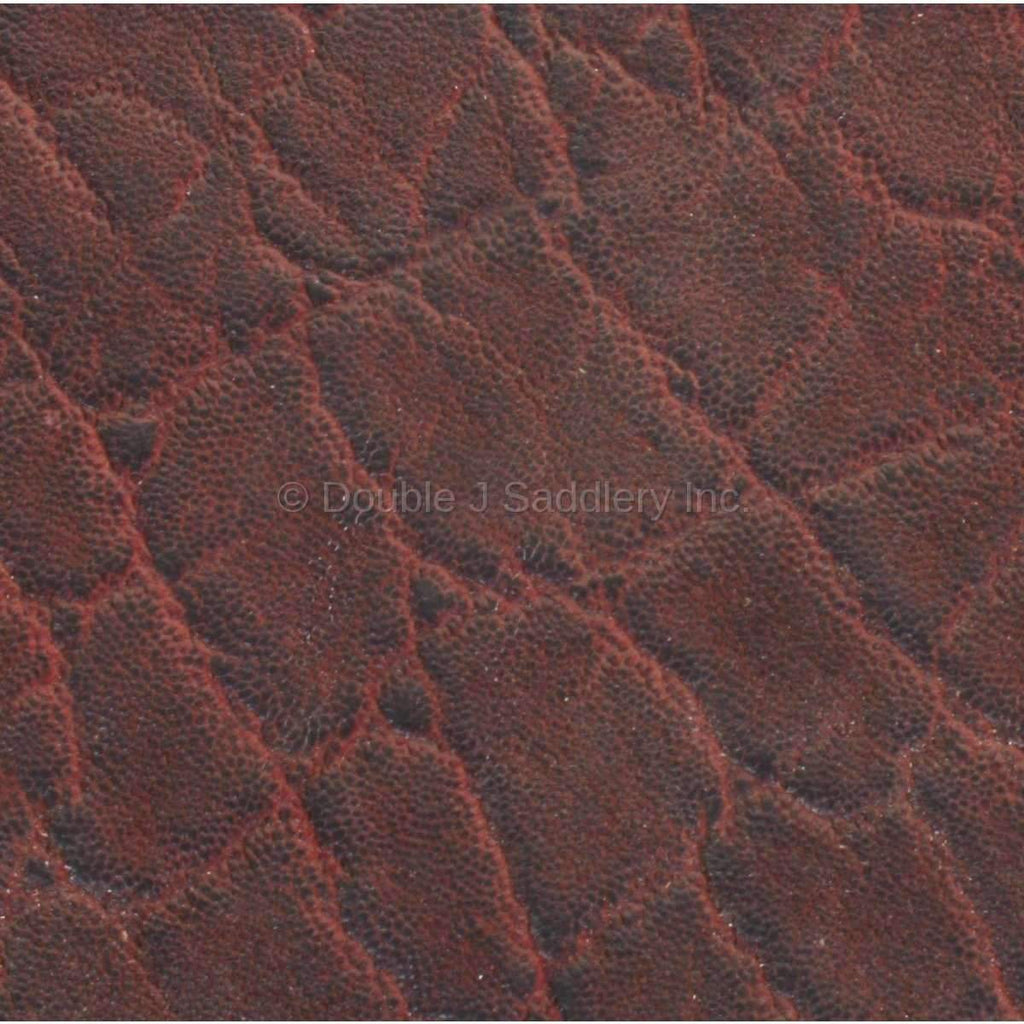 Maroon Elephant Print Leather - SL1125 - Double J Saddlery