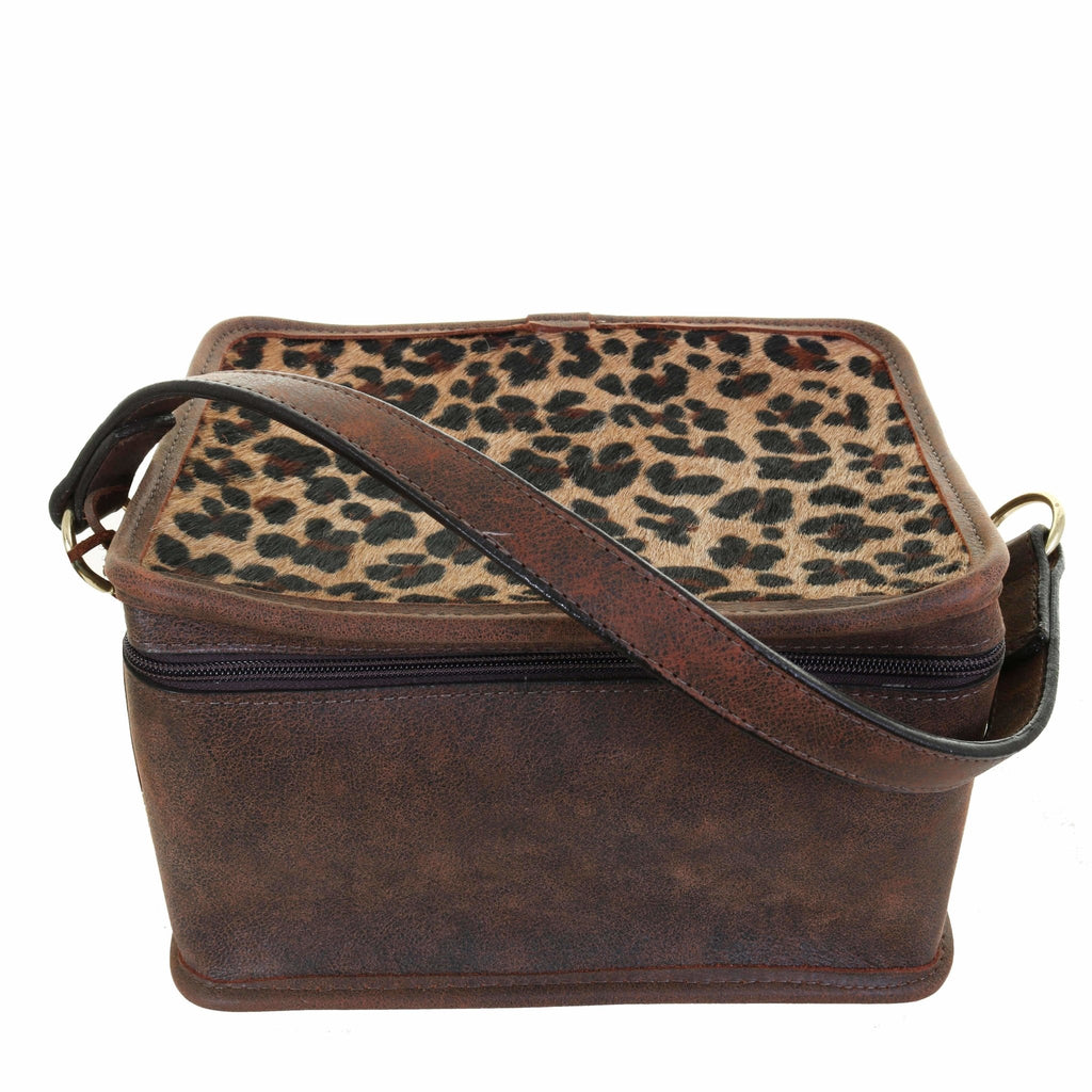 MB27 - Leopard Hair Makeup Tote - Double J Saddlery