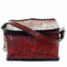 MB30 - Red Antique Floral Makeup Tote - Double J Saddlery