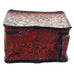 MB30 - Red Antique Floral Makeup Tote - Double J Saddlery