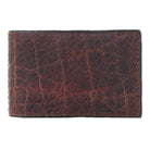 MC145 - Redwood Elephant Print Money Clip - Double J Saddlery