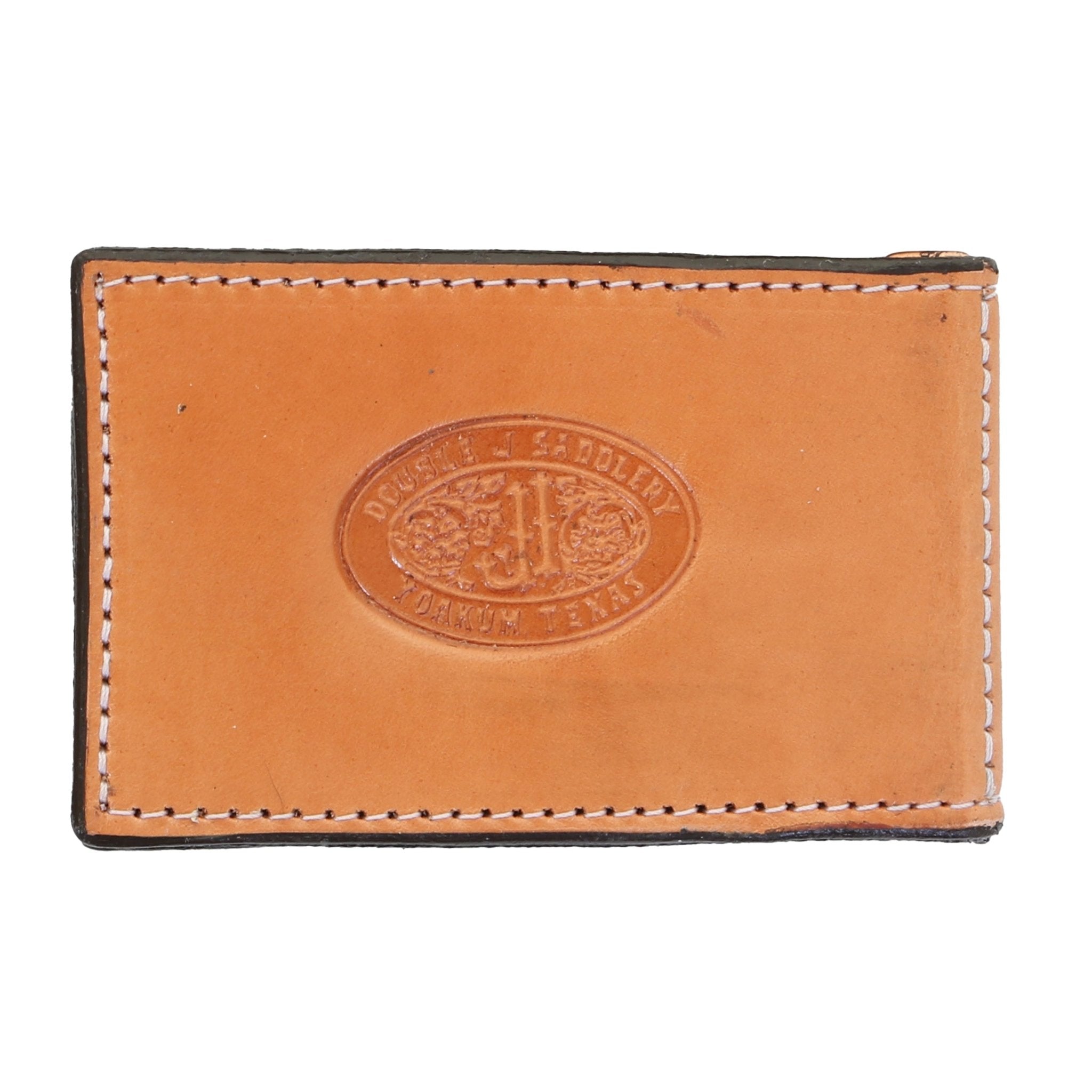 MC156 - Natural Money Clip - Double J Saddlery