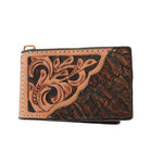 MC164- Tooled Overlay Money Clip - Double J Saddlery