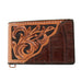 MC165- Tooled Overlay Money Clip - Double J Saddlery