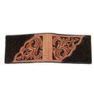 MC166- Tooled Overlay Money Clip - Double J Saddlery