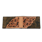 MC167- Tooled Overlay Money Clip - Double J Saddlery