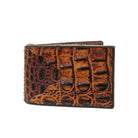 MC172- American Butternut Croco Money Clip - Double J Saddlery