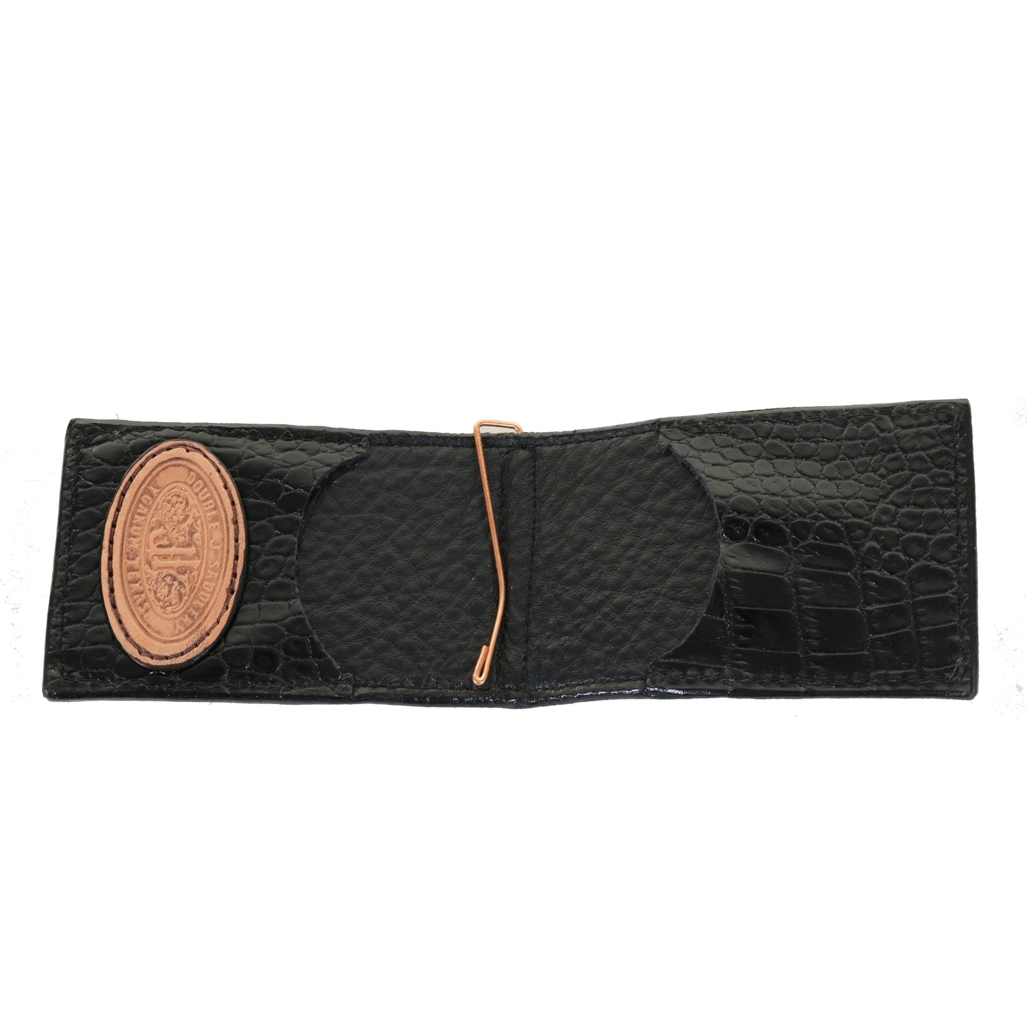 MC174- Black Mini Africana Money Clip - Double J Saddlery